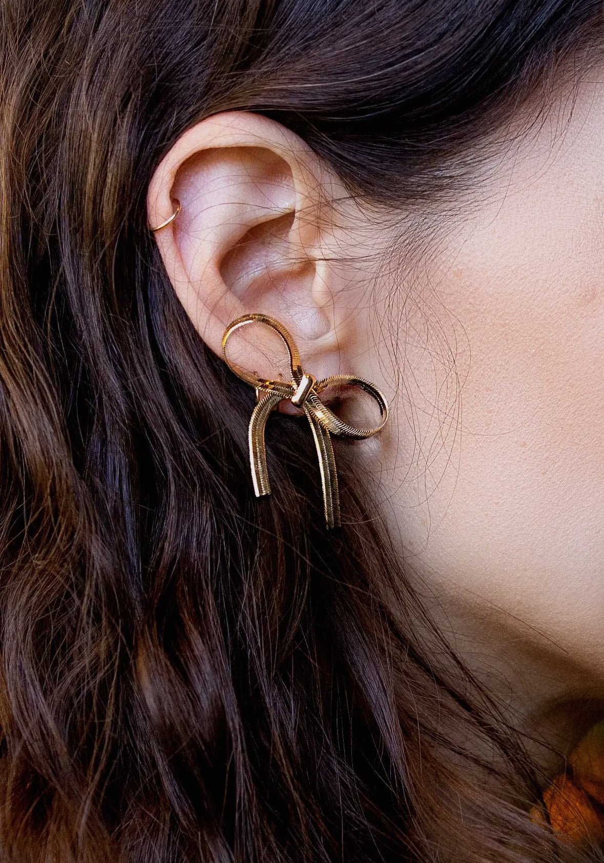 The Bow Is Mine Stud - Flea Boutiques