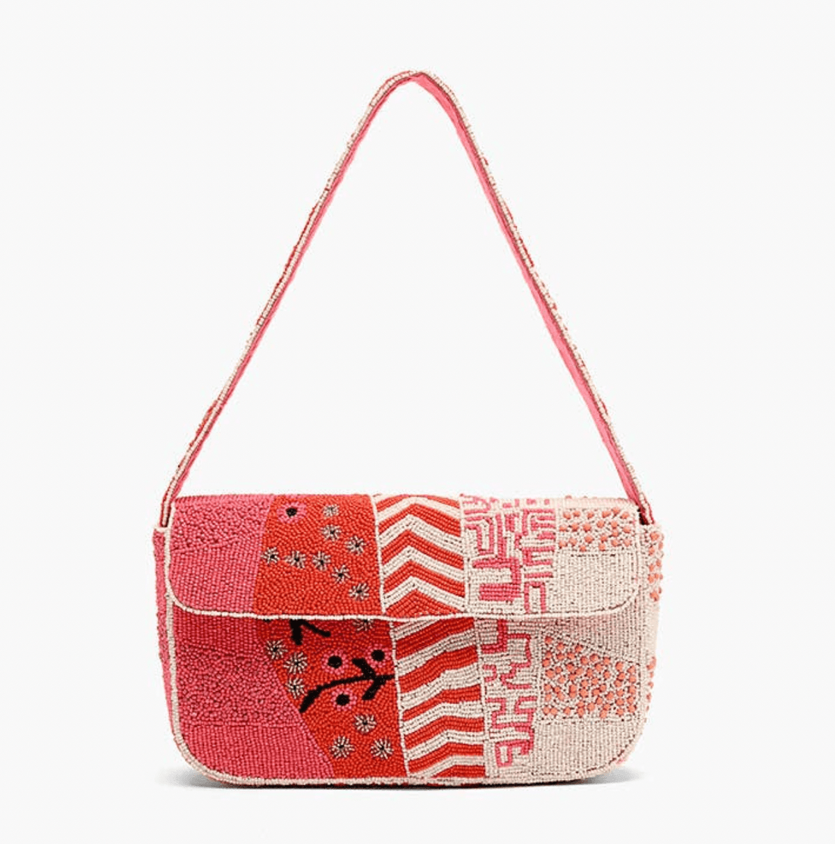 Tigerlily Beaded Shoulder Bag - Flea Boutiques