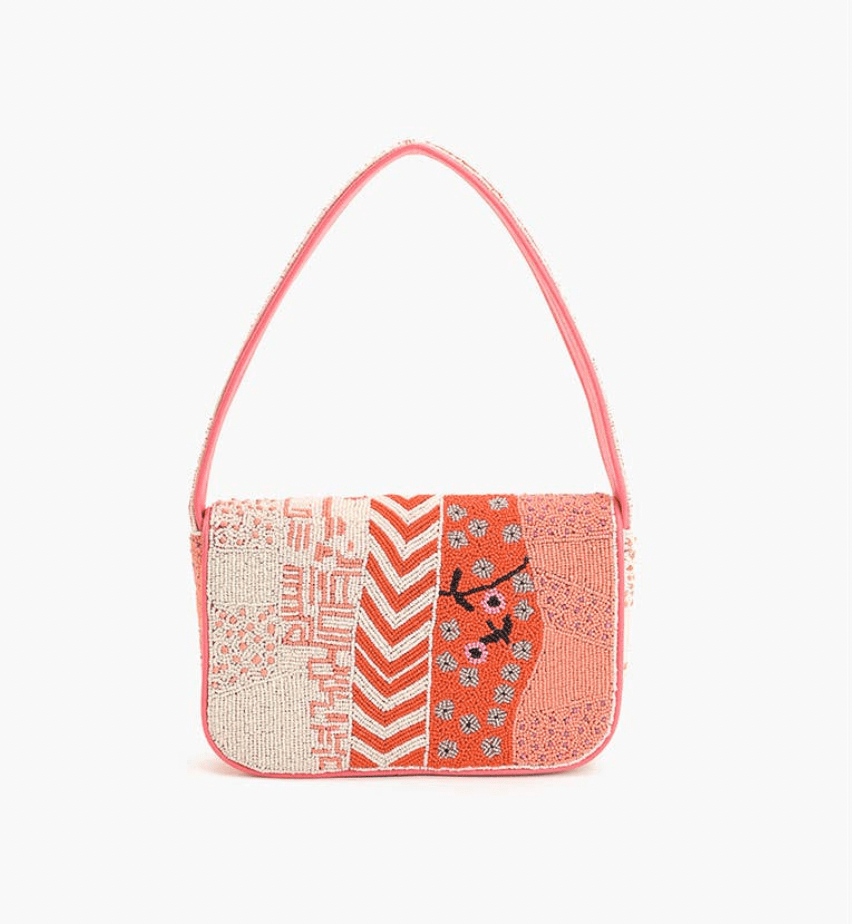 Tigerlily Beaded Shoulder Bag - Flea Boutiques