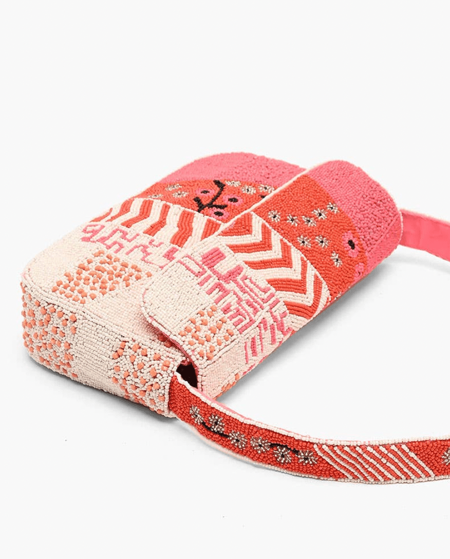 Tigerlily Beaded Shoulder Bag - Flea Boutiques