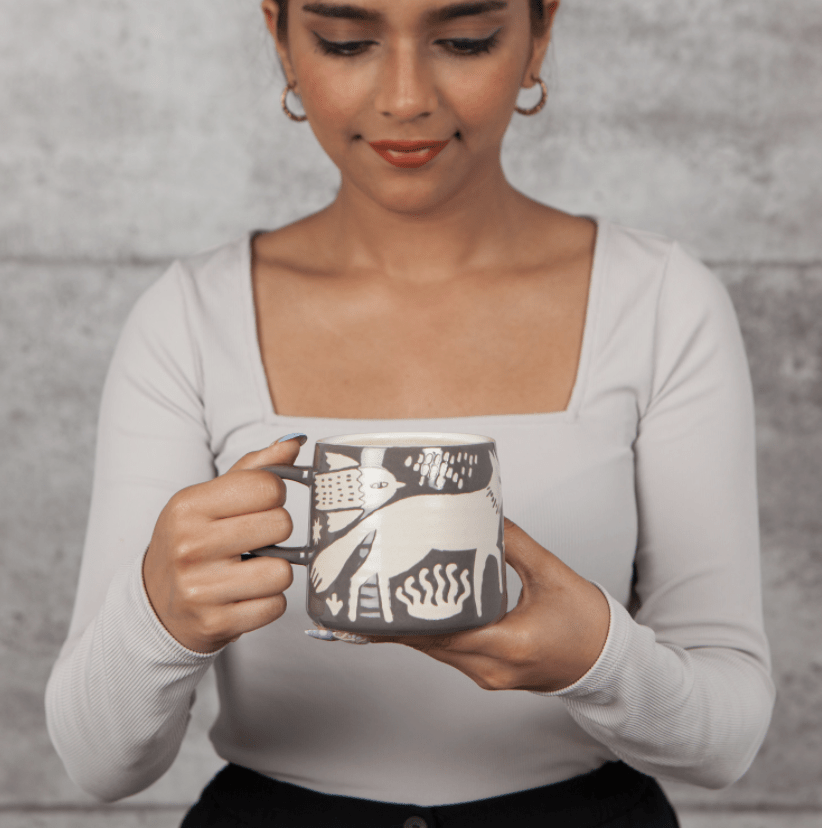 Timber Imprint Mug - Flea Boutiques