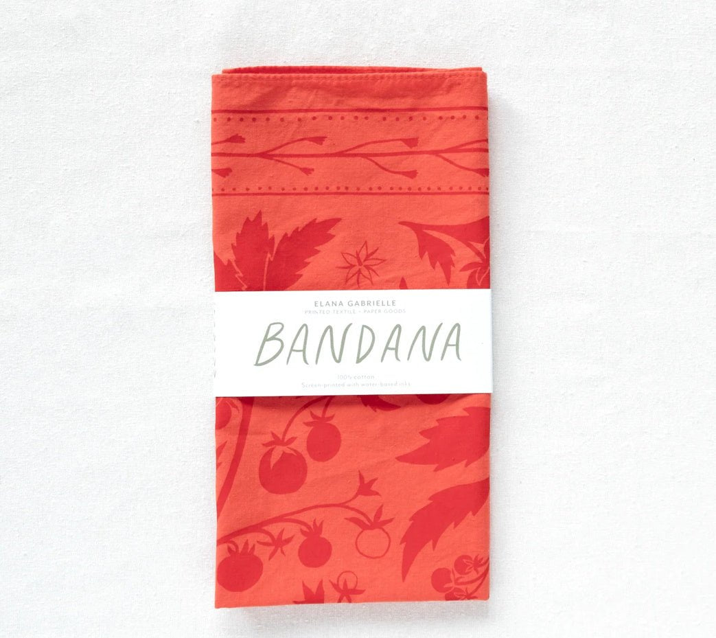 Tomato Cotton Bandana - Flea Boutiques