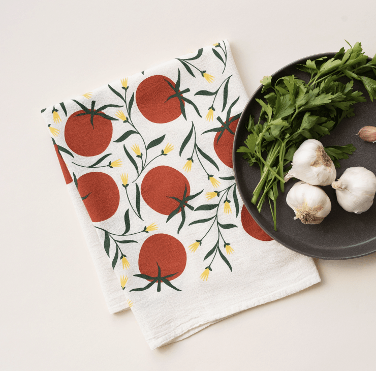 Tomatoes Tea Towel - Flea Boutiques