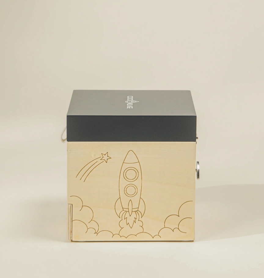 Wooden Musical Souvenir Box - Flea Boutiques