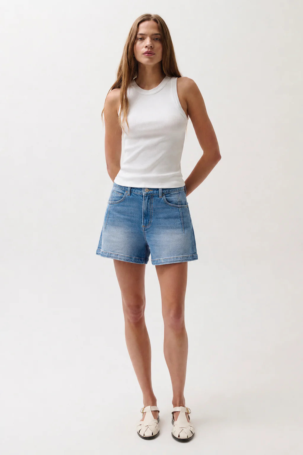 Pistola Aoki Hi Rise A-Line Short
