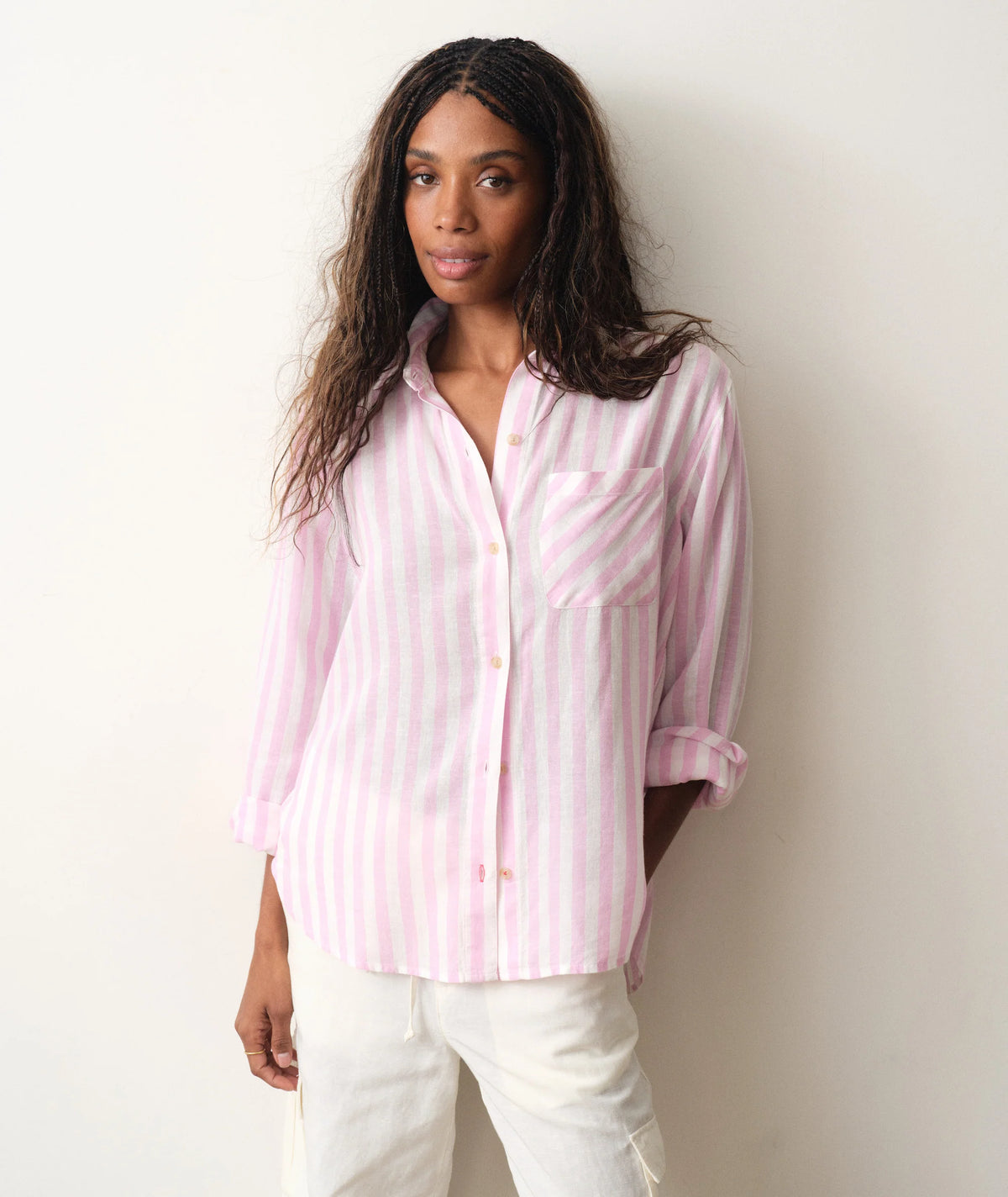 Marine Layer Jane Relaxed Linen Shirt