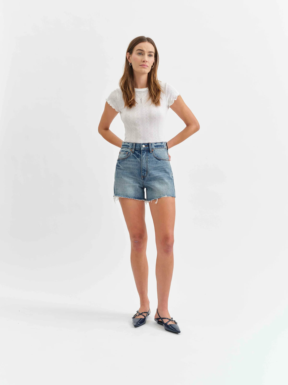 The Knockout High rise shorts