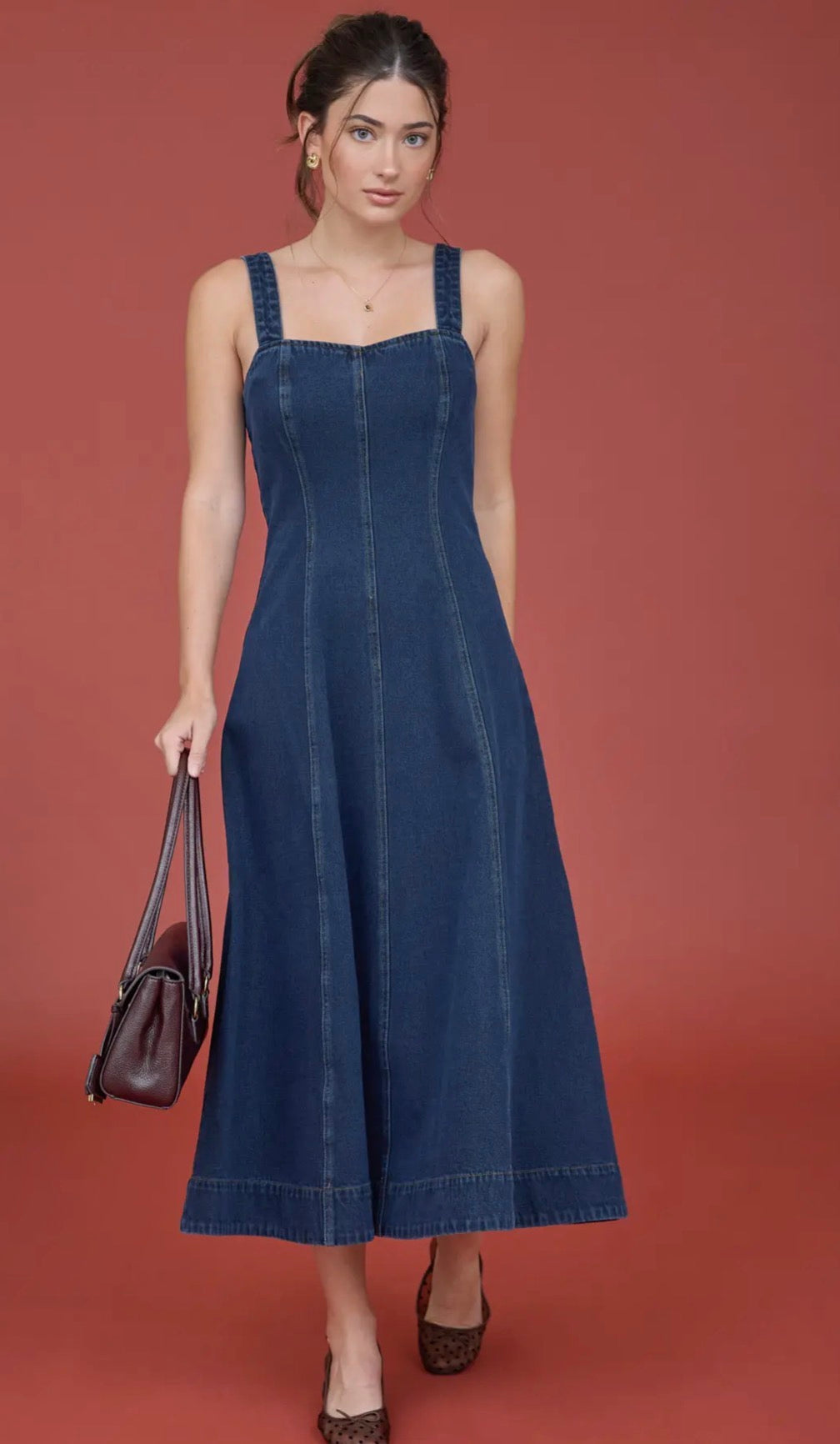 Sweatheart Sleeveless Dress