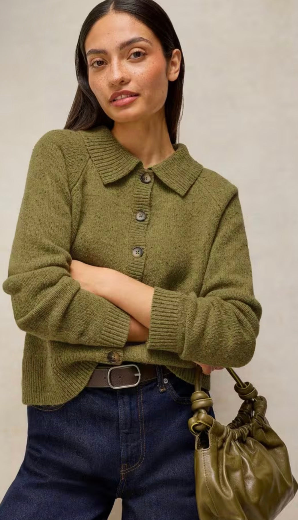 Shepherd Collar Cardi