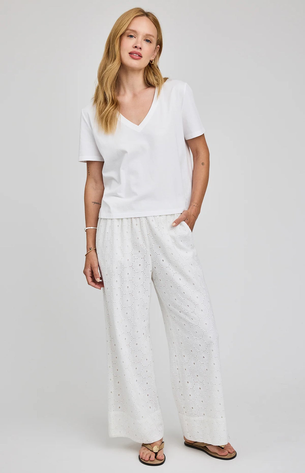 Gentle Fawn Martina Eyelet Pants