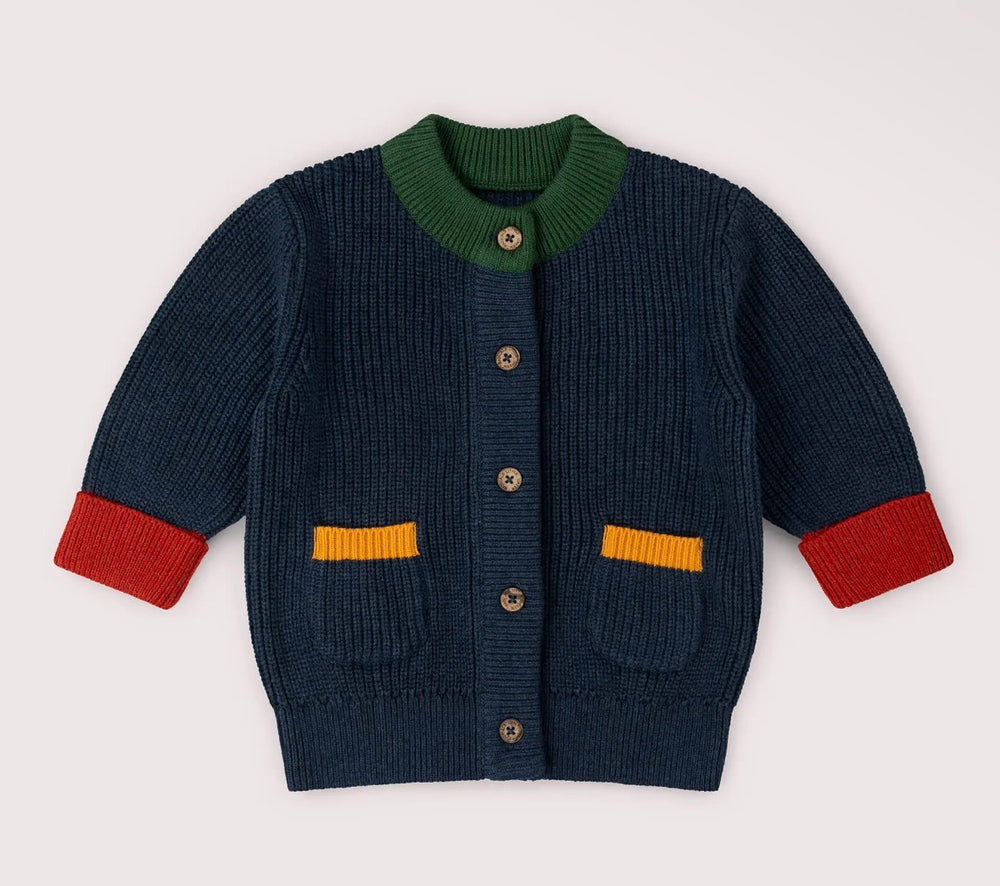 Midnight Snuggly Knitted Cardi