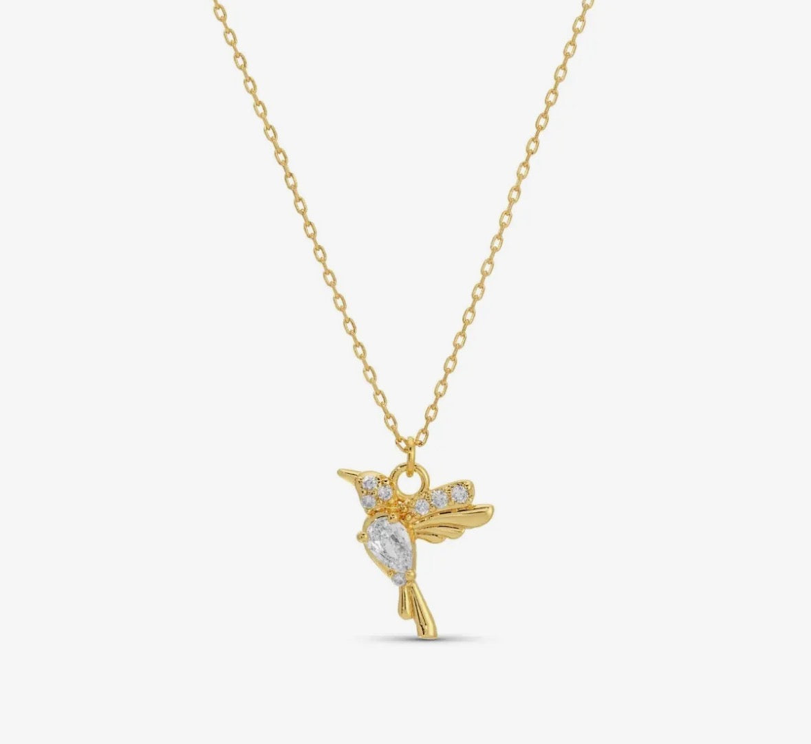 Hummingbird Pendant Necklace