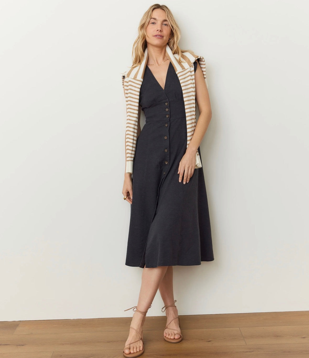 Marine Layer Camila Midi Dress
