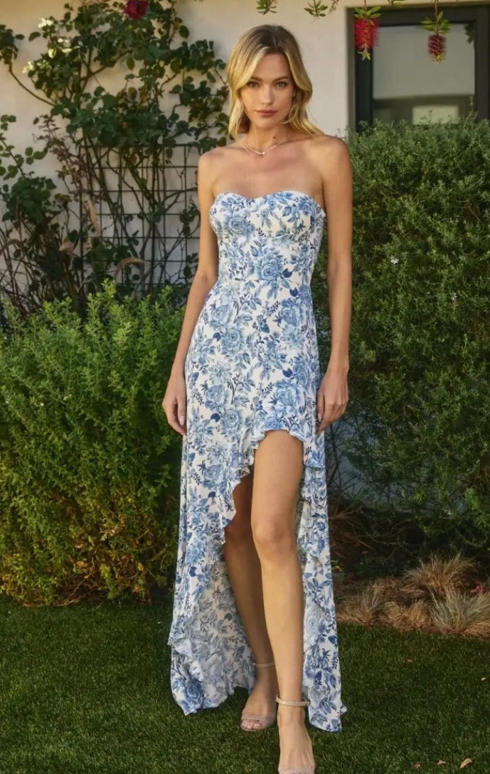 Au Revoir Asym. Maxi Dress