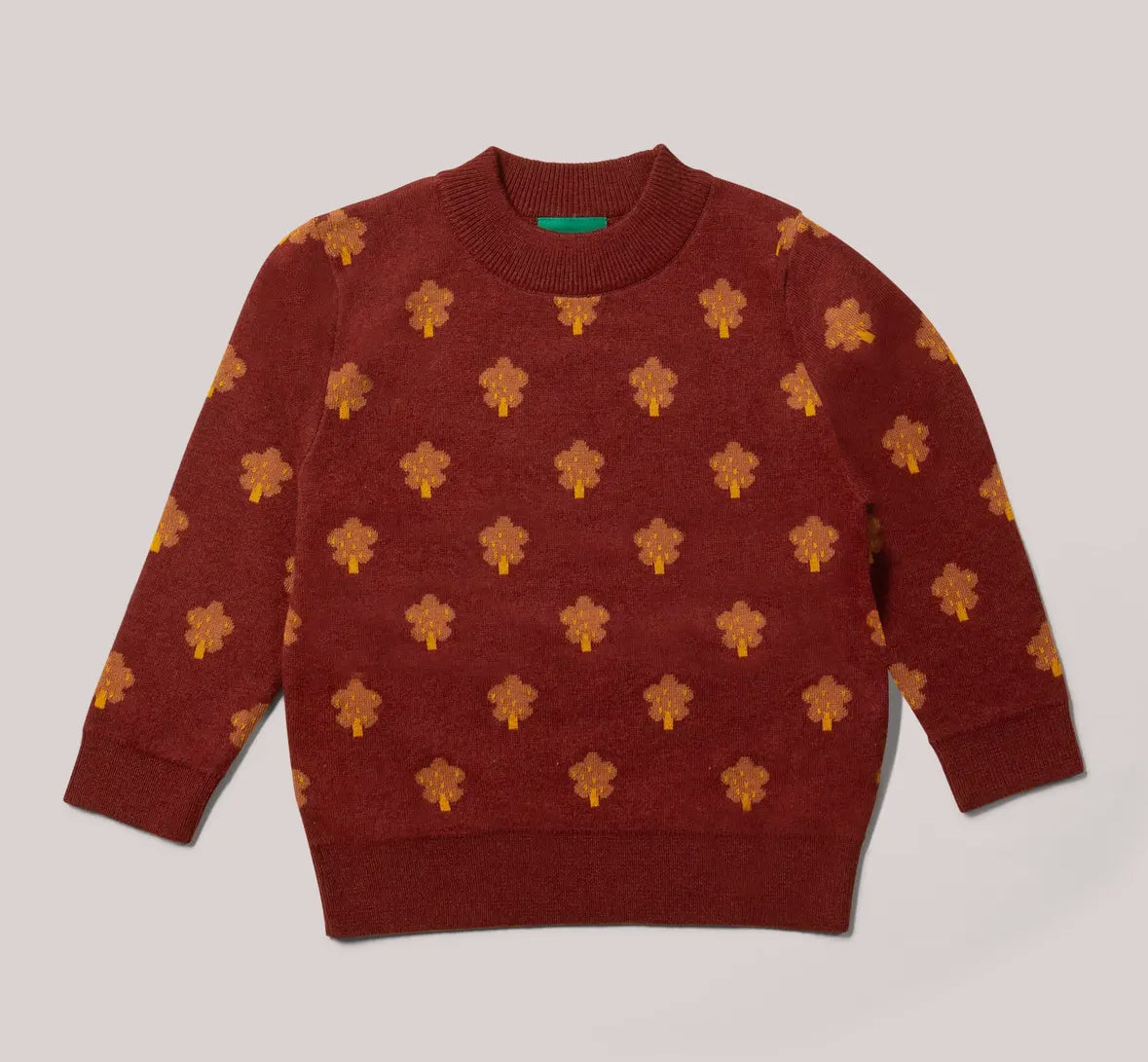 Leaf Autumn Knitted Jumper