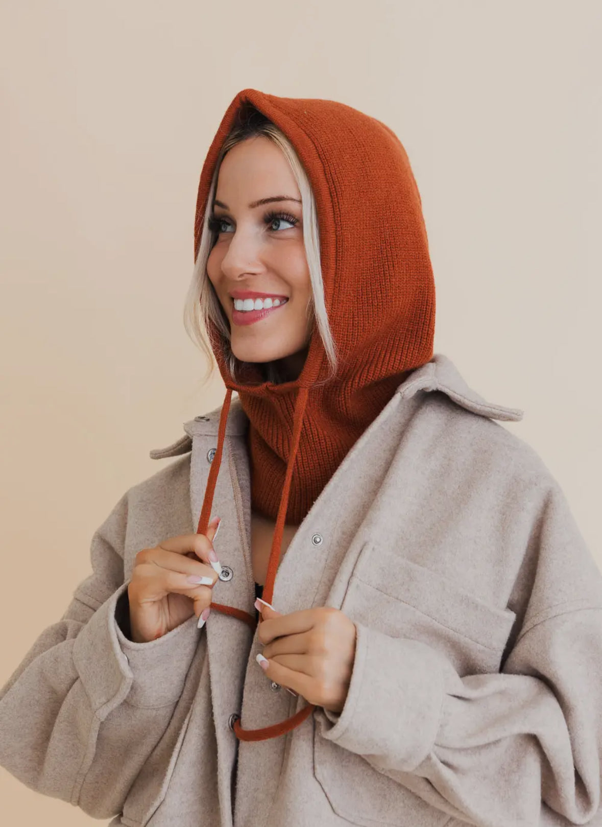 Balaclava with Drawstring