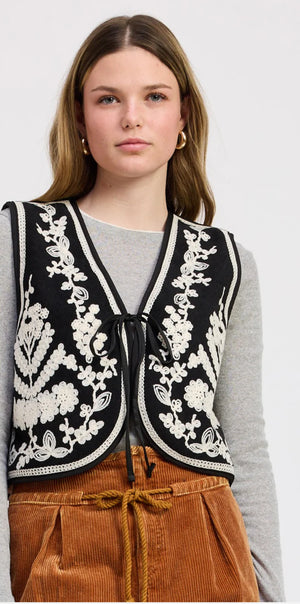 Melanie Emb Vest