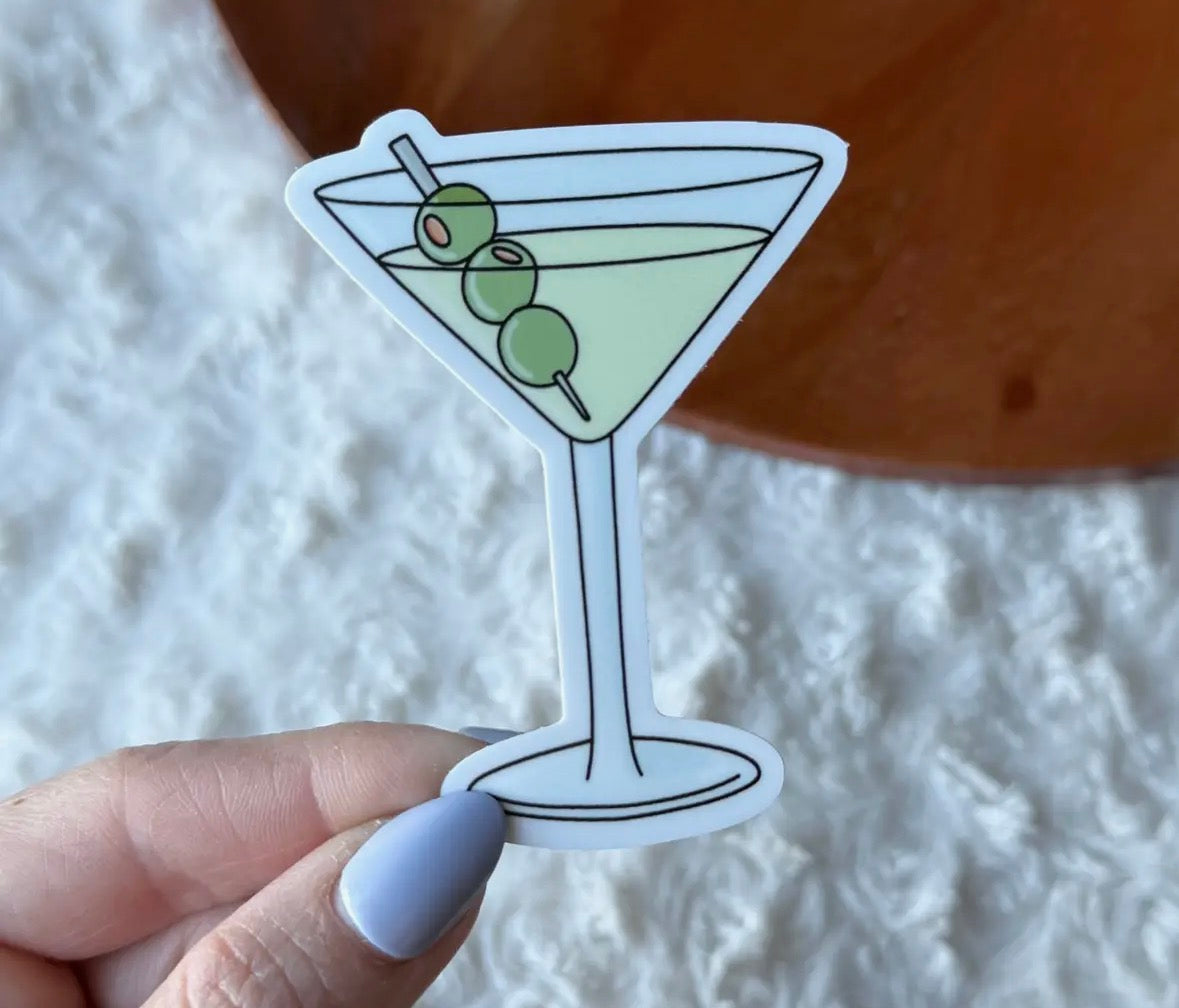 Martini Cocktail sticker