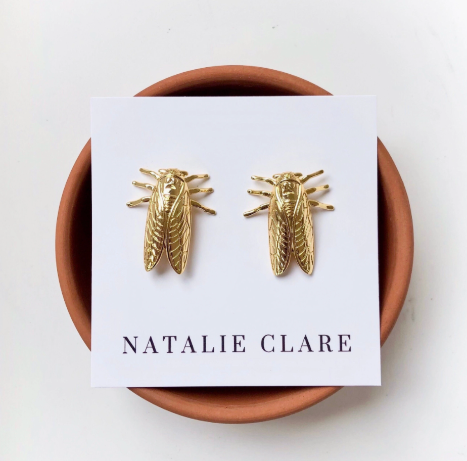 Cicada Earrings