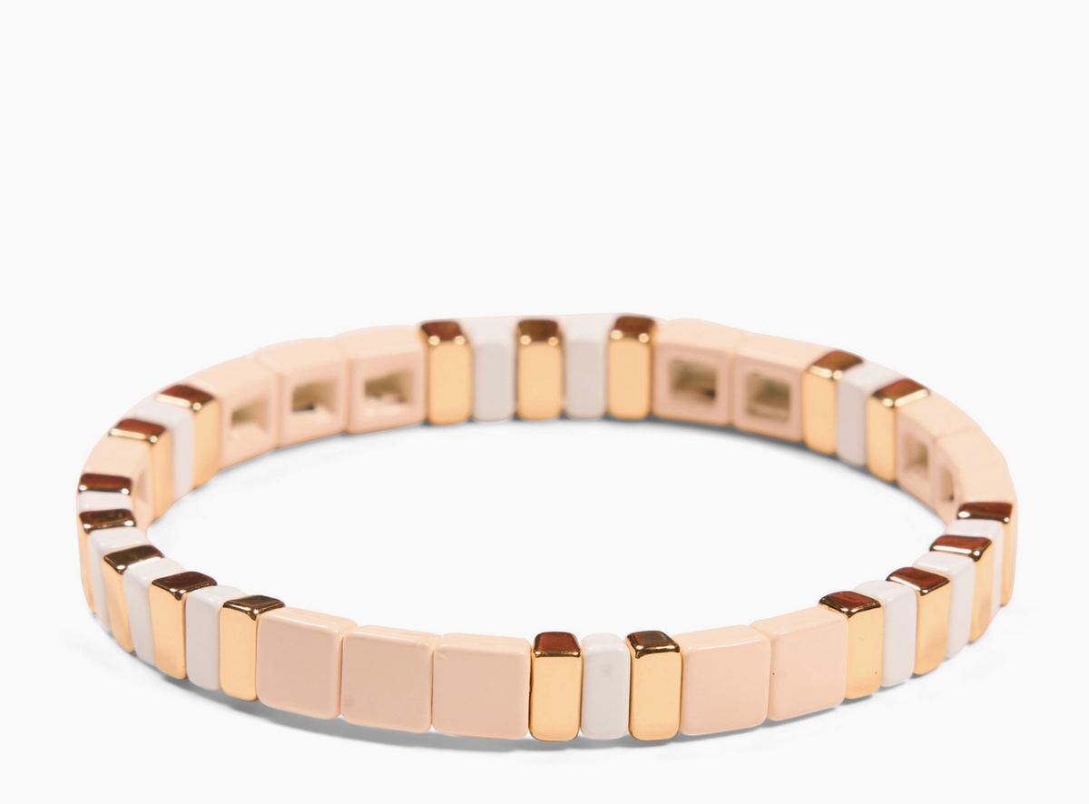 Milk & Honey Tile Bracelets