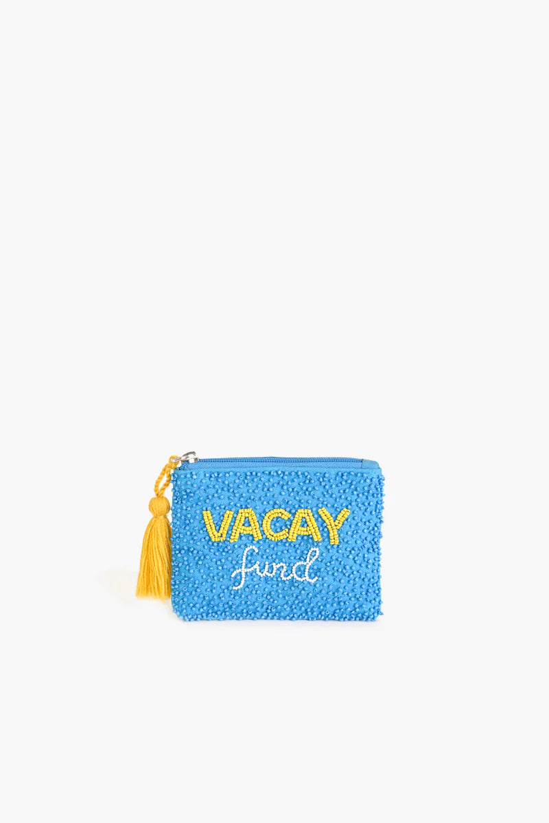 Vacay Fund Coin Pouch