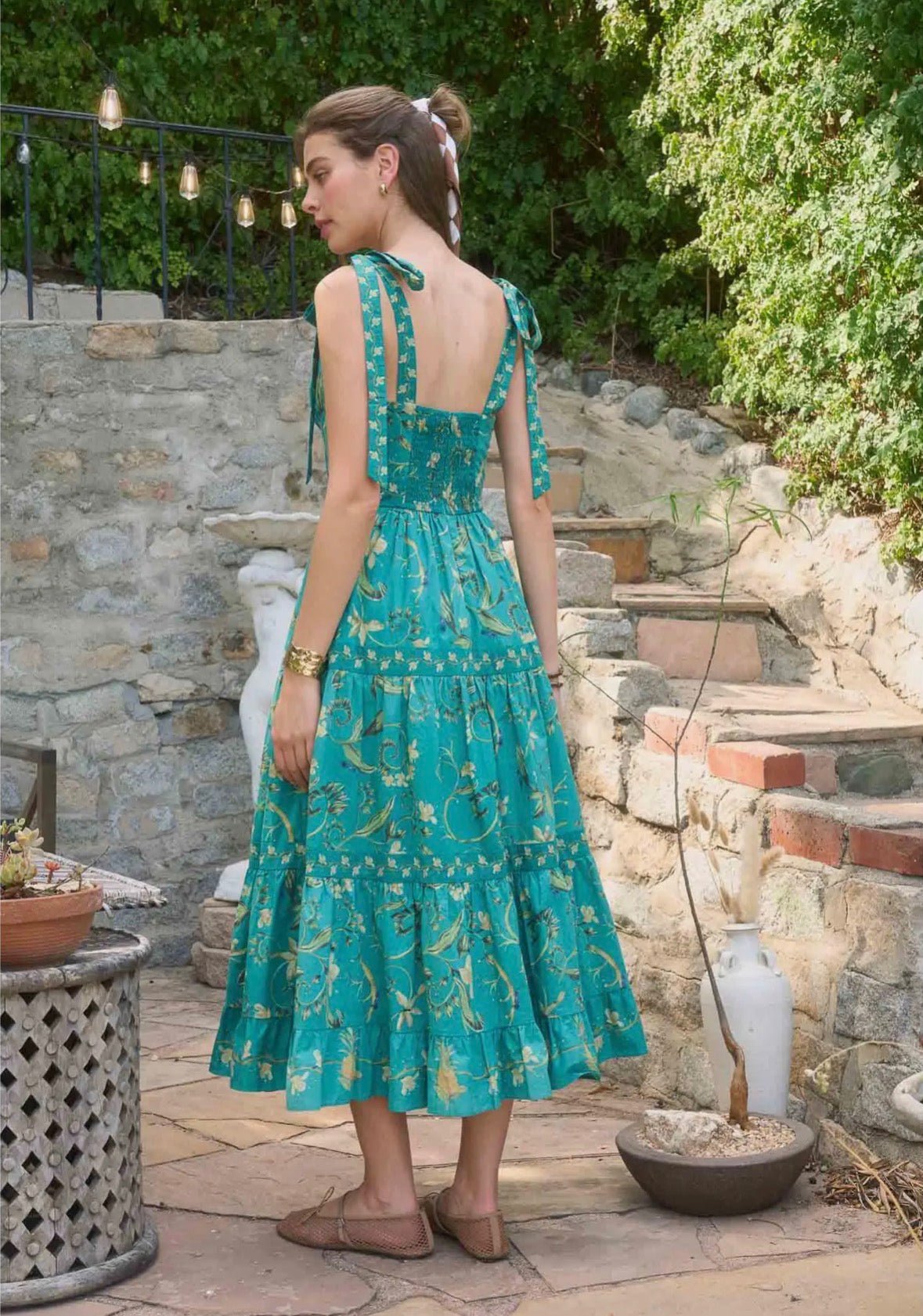 Adjustable Strap Midi Dess - Flea Boutiques