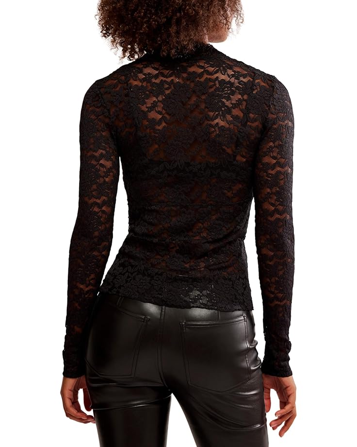 All Day Lace Long Sleeve Top - Flea Boutiques