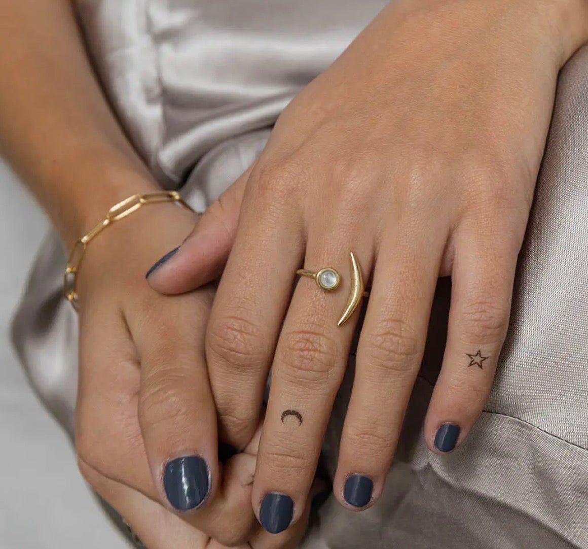 Amano Studio Waning Crescent Ring - Flea Boutiques