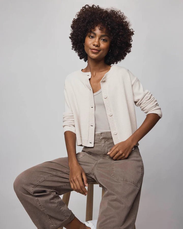 Amber Cropped Cardigan - Flea Boutiques