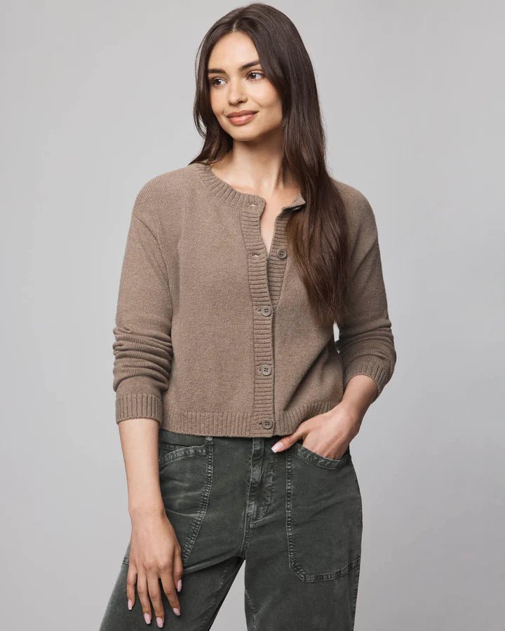Amber Cropped Cardigan - Flea Boutiques