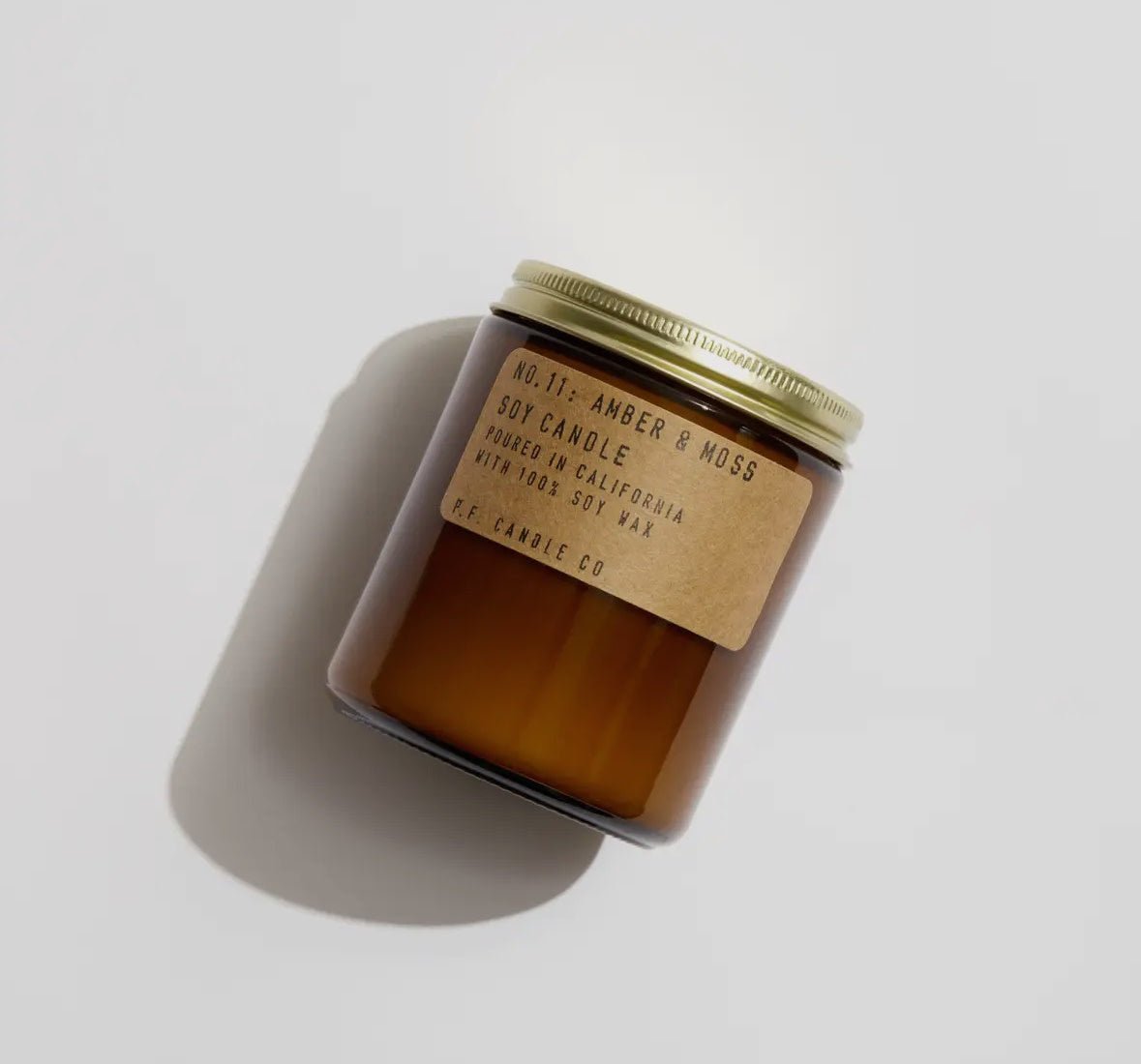 Amber + Moss Soy Candle - Flea Boutiques