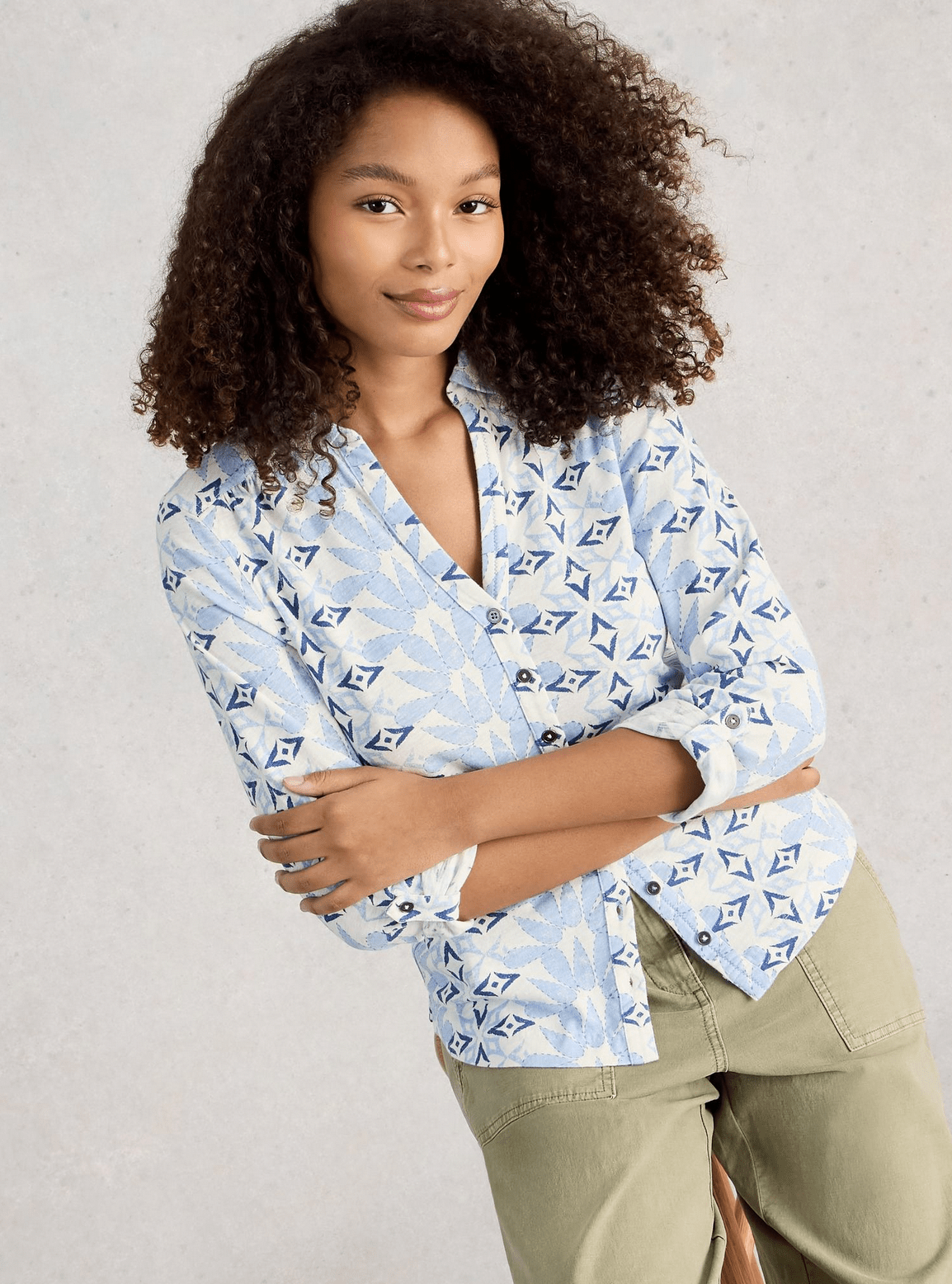 Annie Jersey Shirt - Flea Boutiques