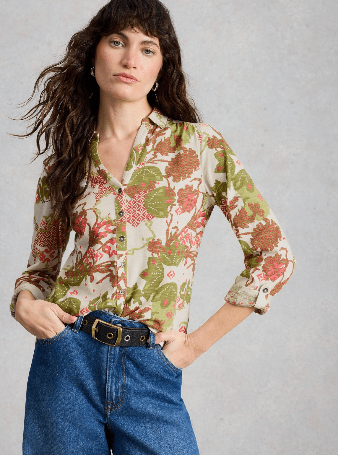 Annie Jersey Shirt - Flea Boutiques