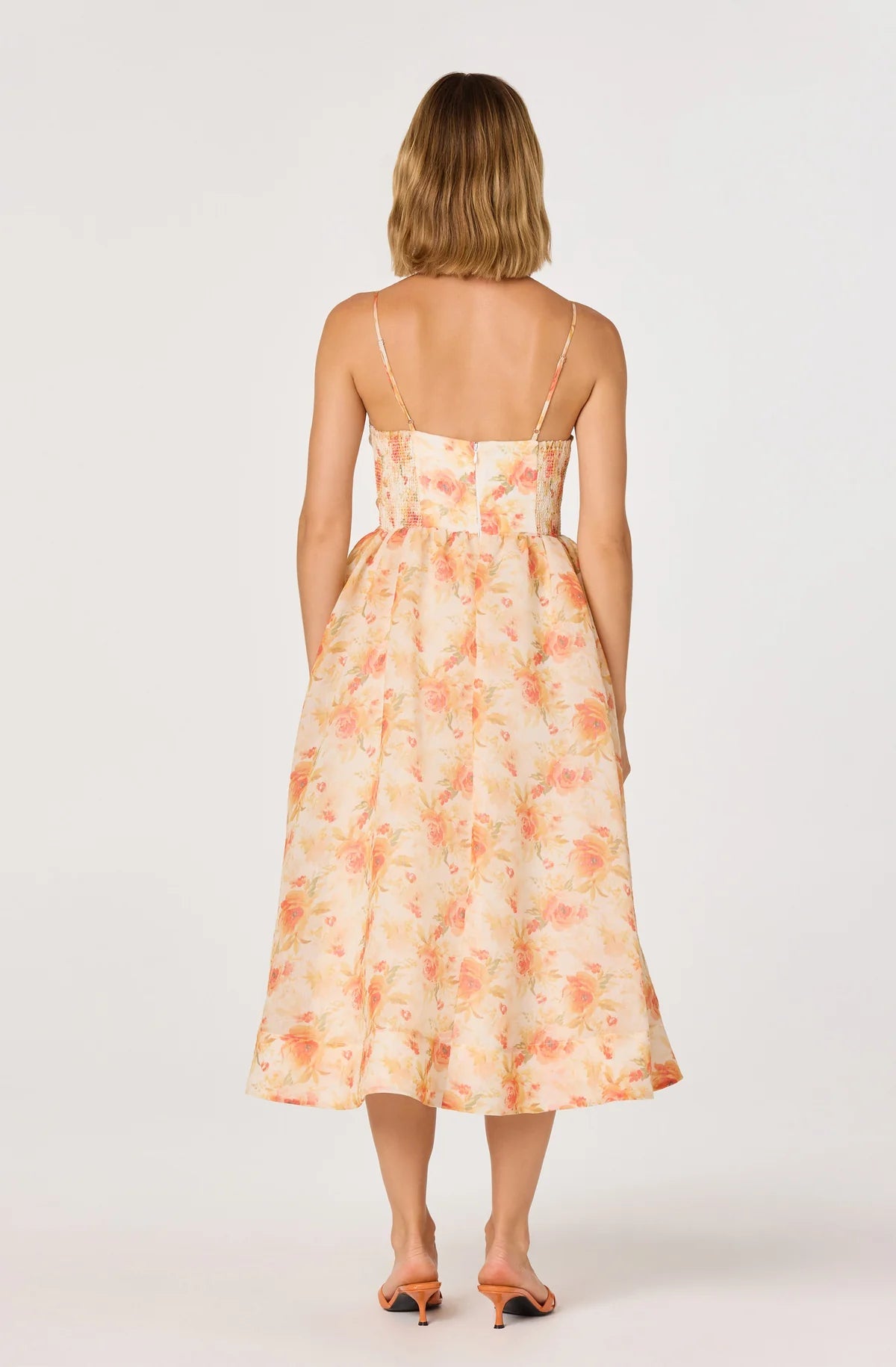 ASTR Janna Midi Dress - Flea Boutiques
