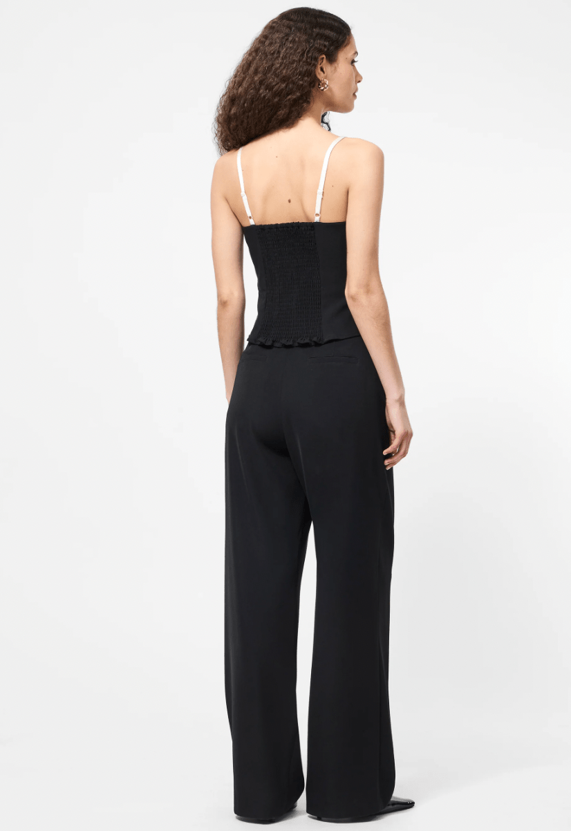 Azra Twill Corset Top - Flea Boutiques