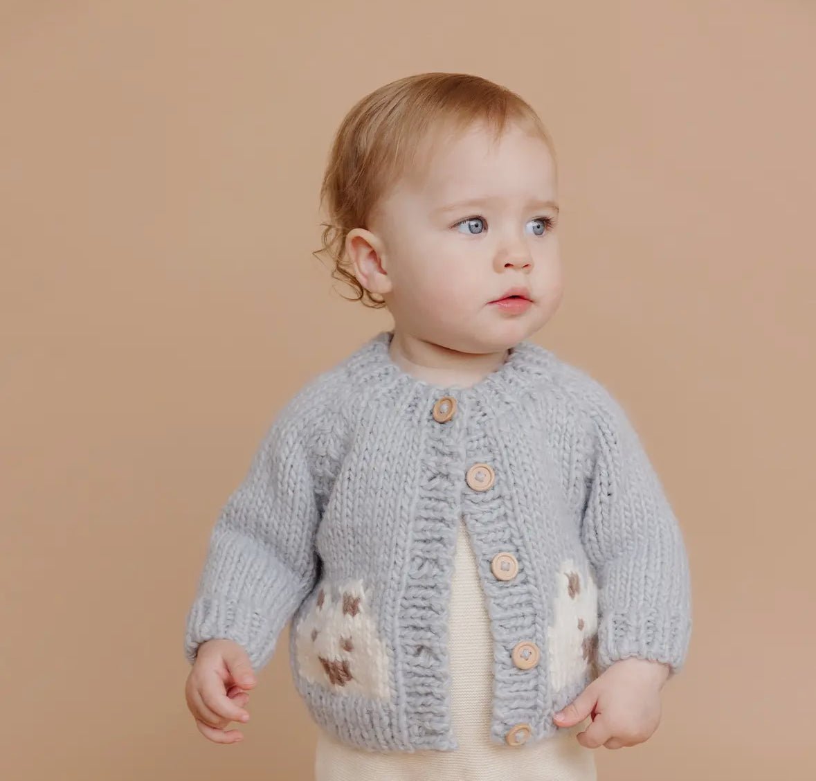 Baby Bear Cardigan - Flea Boutiques