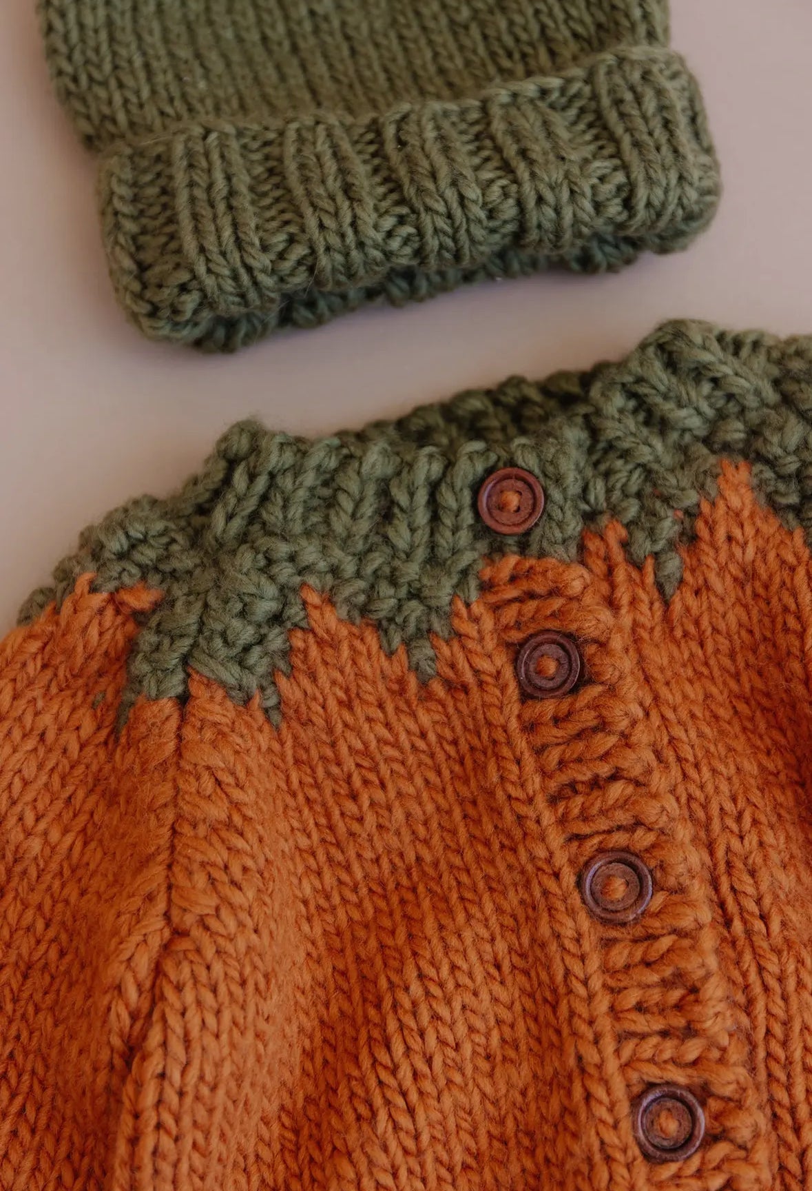 Baby Pumpkin Cardigan - Flea Boutiques