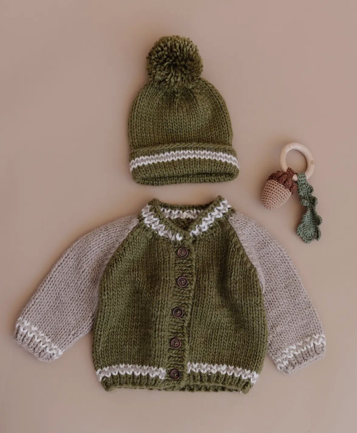 The Blueberry Hill Baby Varsity Cardigan - Flea Boutiques