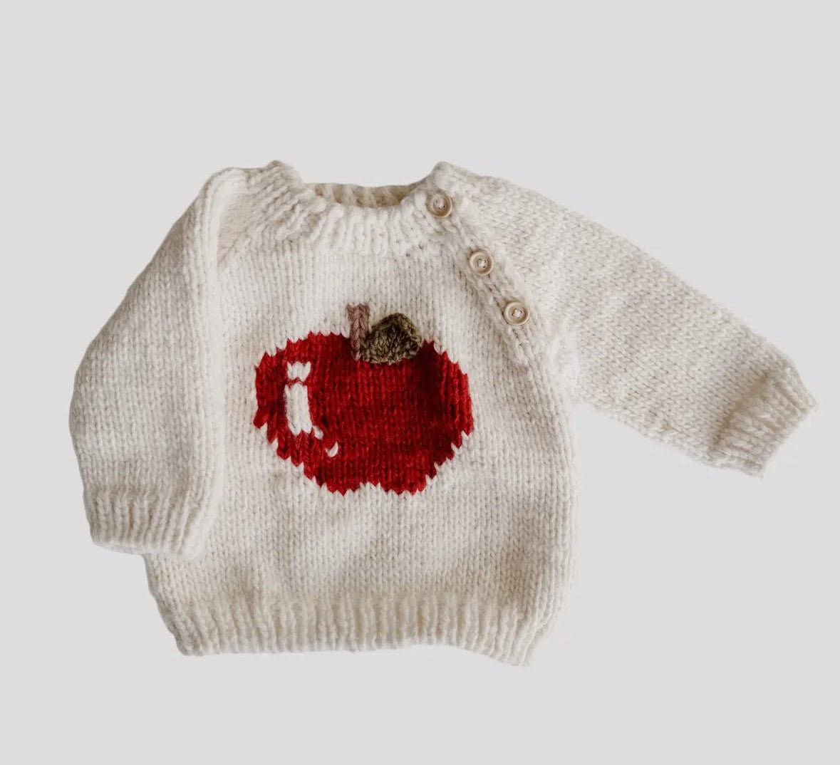 Baby Apple Pullover Sweater from the Blueberry Hill. 
