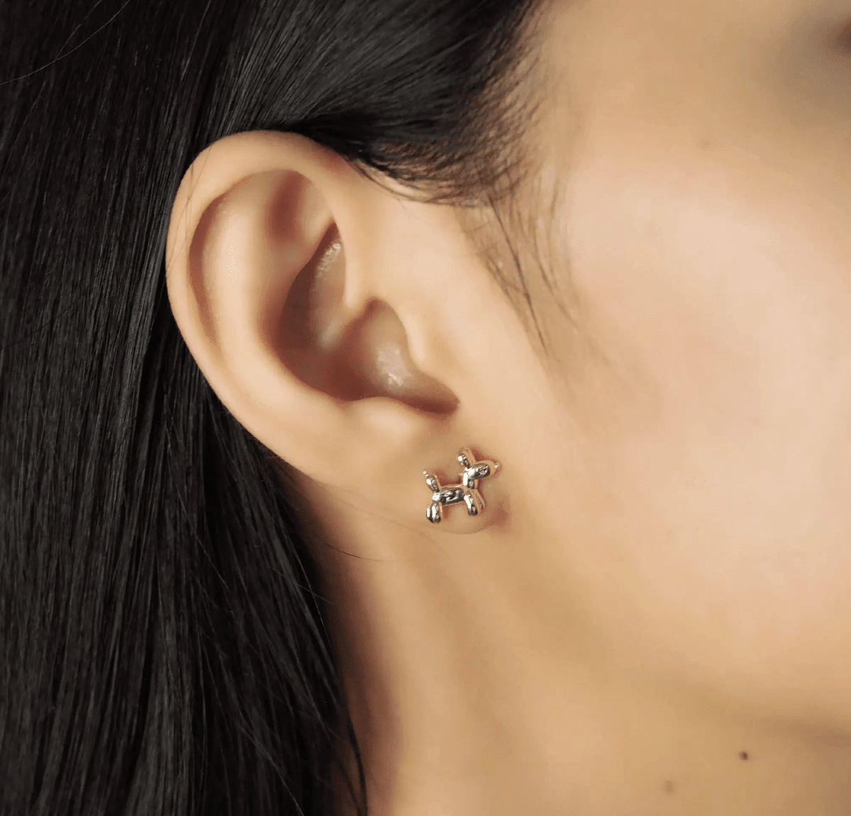 Balloon Dog Post Earrings - Flea Boutiques