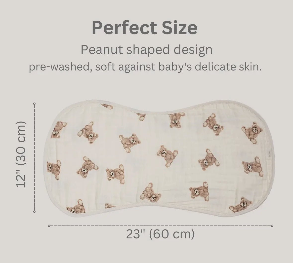 Bamboo Muslin Burp Cloth - Flea Boutiques