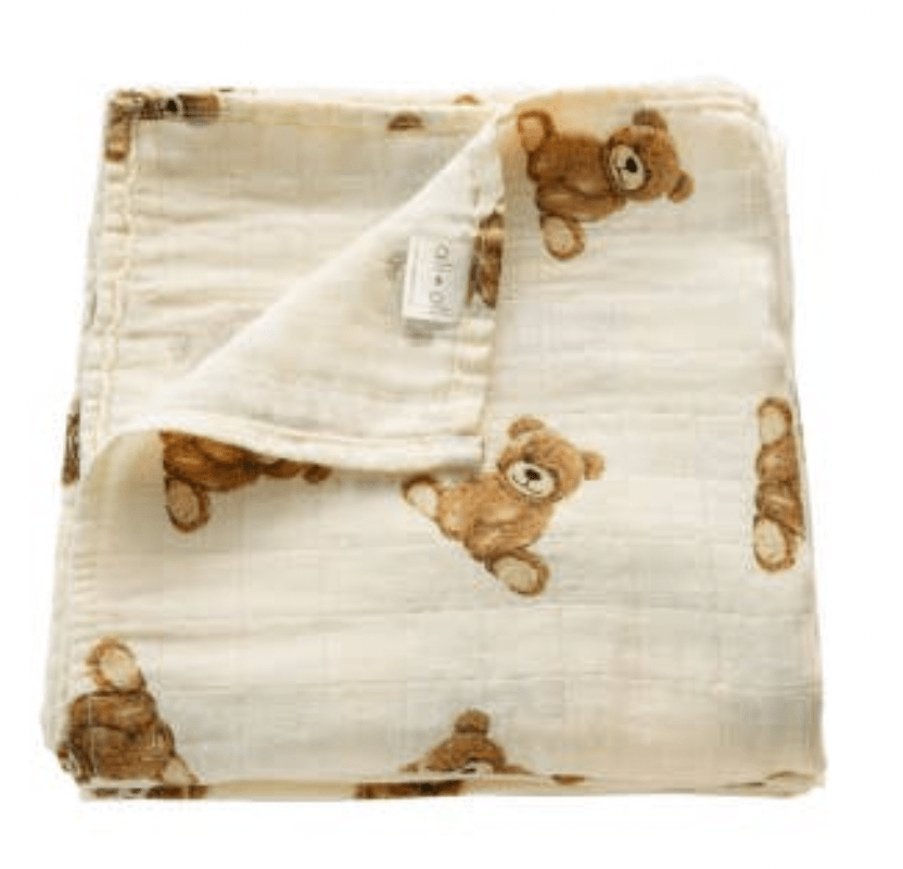 Bamboo Muslin Swaddle Blanket - Flea Boutiques