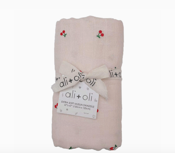 Bamboo Muslin Swaddle Blanket - Flea Boutiques