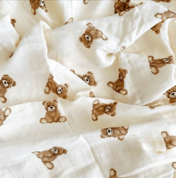 Bamboo Muslin Swaddle Blanket - Flea Boutiques