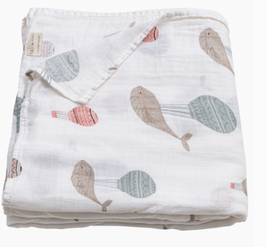 Bamboo Muslin Swaddle Blanket - Flea Boutiques
