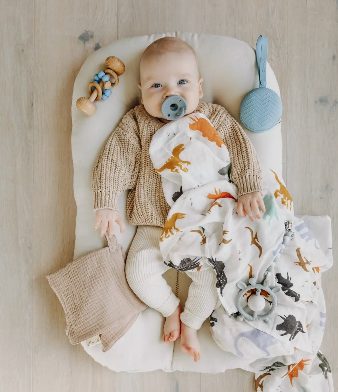 Bamboo Muslin Swaddle Blanket - Flea Boutiques