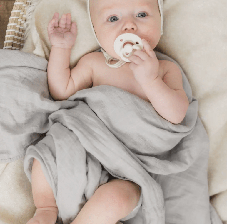 Bamboo Muslin Swaddle Blanket - Flea Boutiques
