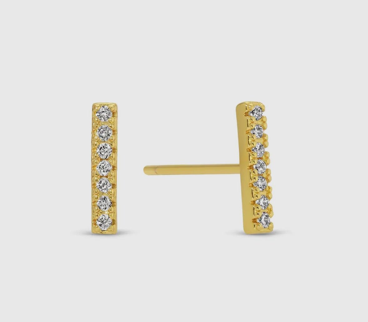 Bar Studs on velvet - Flea Boutiques