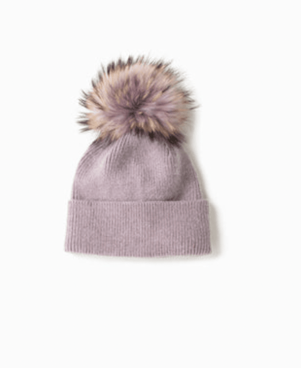Basic Ribbed Pom Hat - Flea Boutiques