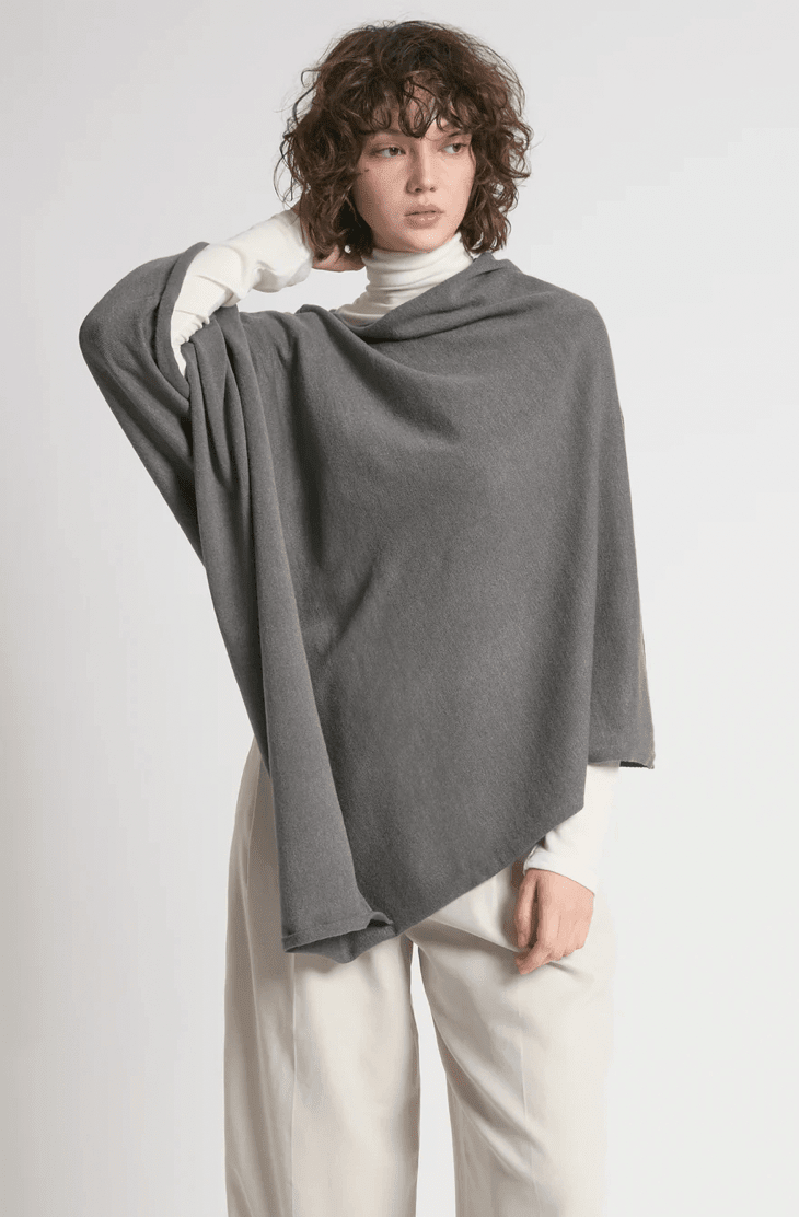 Basic Triangle Poncho - Flea Boutiques